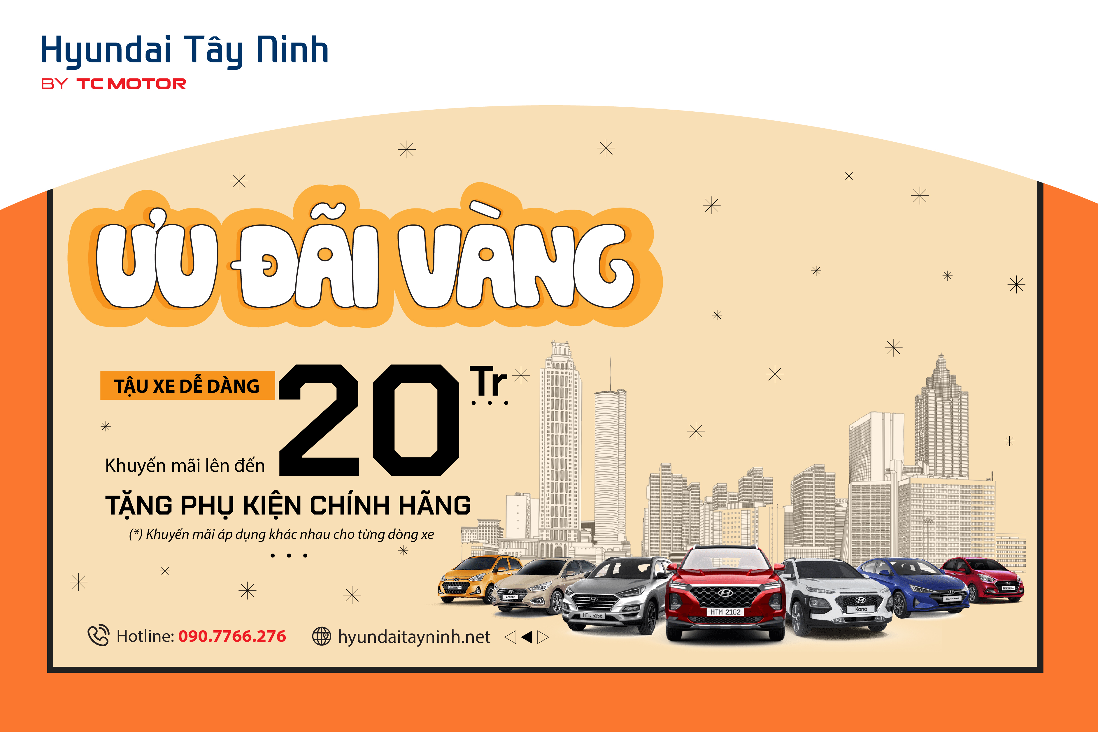 ƯU ĐÃI VÀNG - TẬU XE DỄ DÀNG